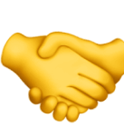 Hand Shaking Emoji