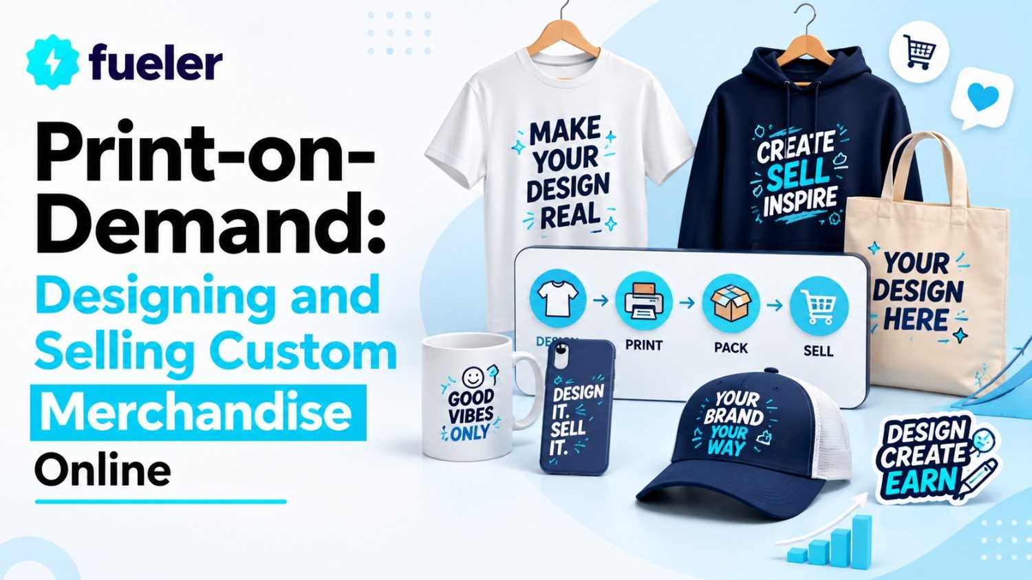 Print-on-Demand: Designing and Selling Custom Merchandise Online
