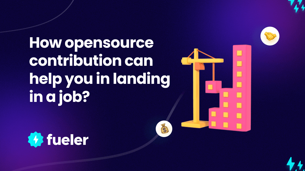 How opensource contribution can help you in landing in a job?