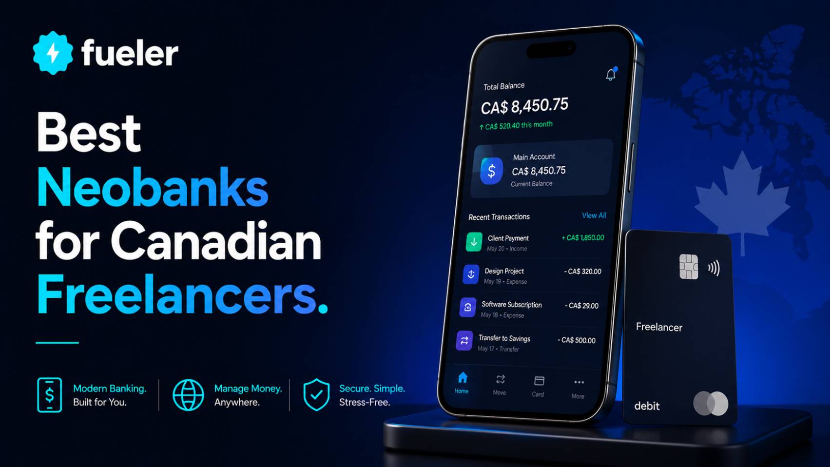 6 Best Neobanks for Canadian Freelancers