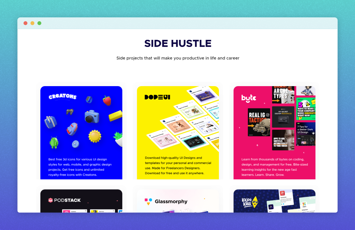 Fueler side projects || Fueler.io