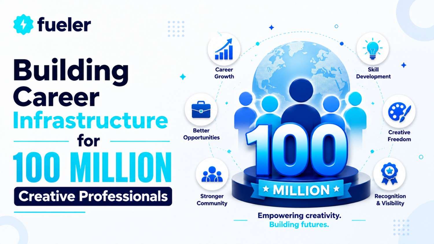 Fueler Crosses 100,000 Members: Building Career Infrastructure for 100 Million Creative Professionals