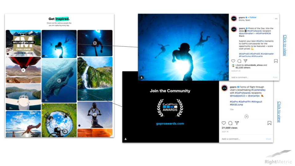GoPro UGC Campaign