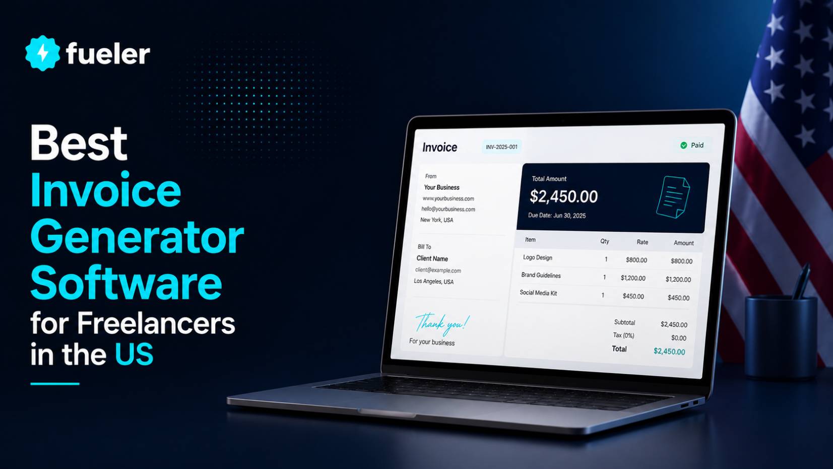 8 Best Invoice Generator Software for Freelancers in the US