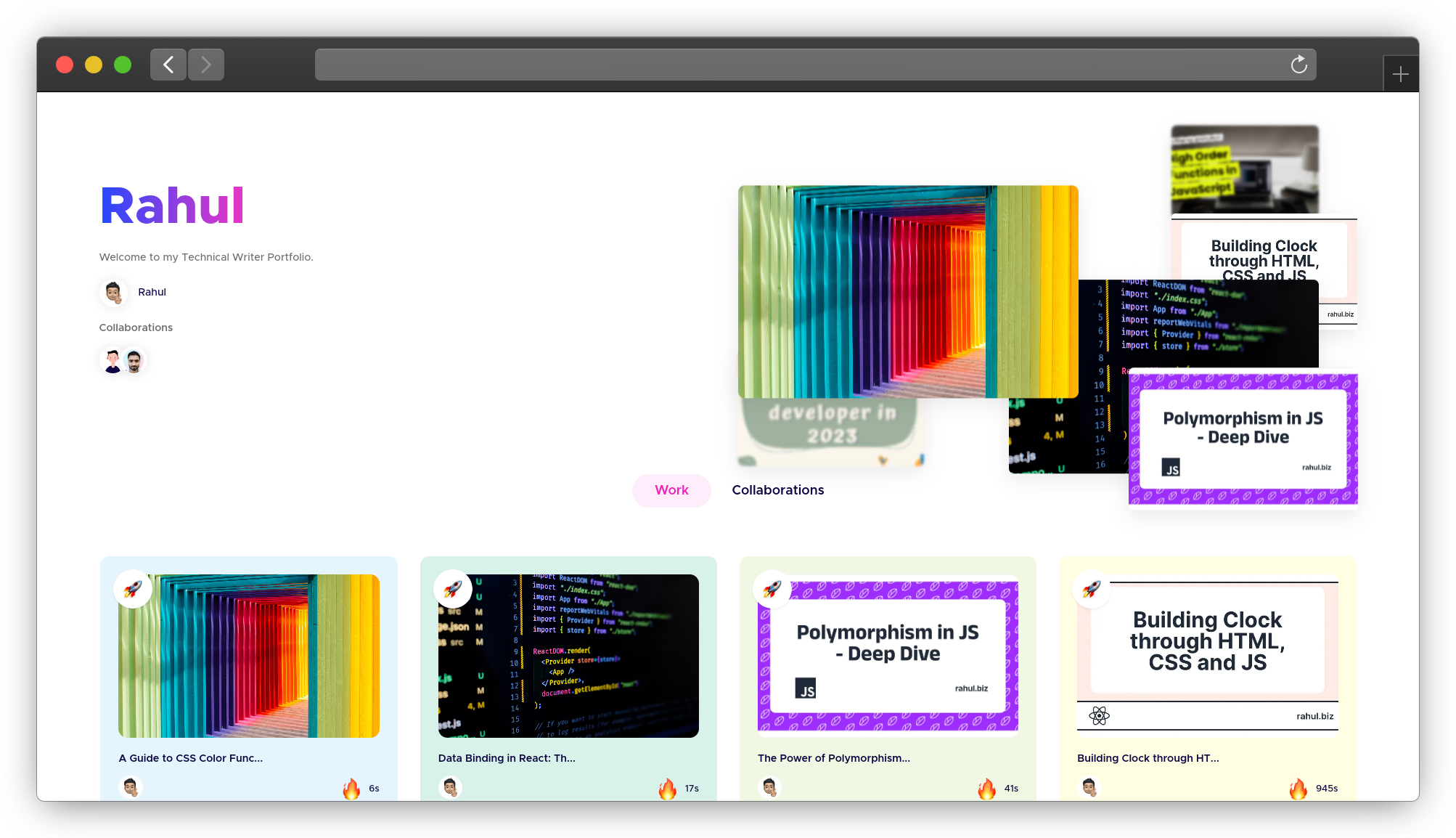 Rahul's Technical Writing Portfolio
