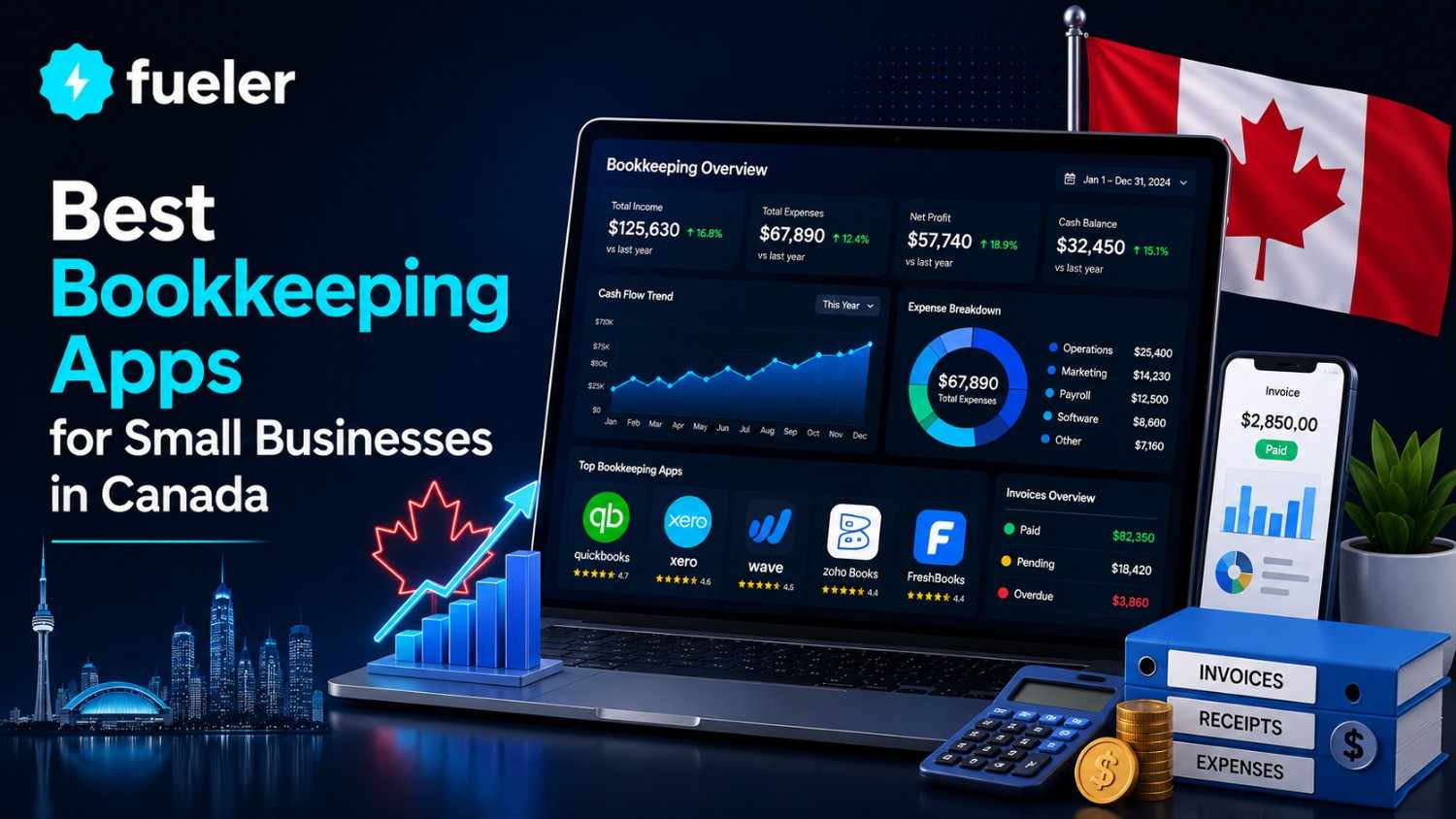 8 Best Bookkeeping Apps for Small Businesses in Canada