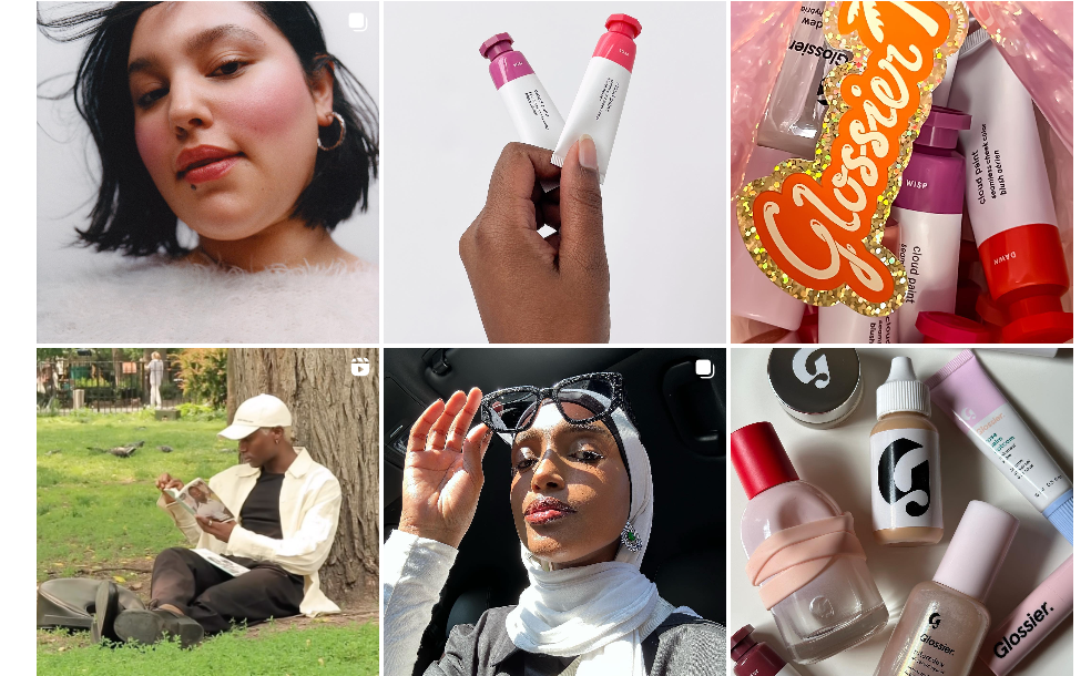 Glossier UGC Campaign