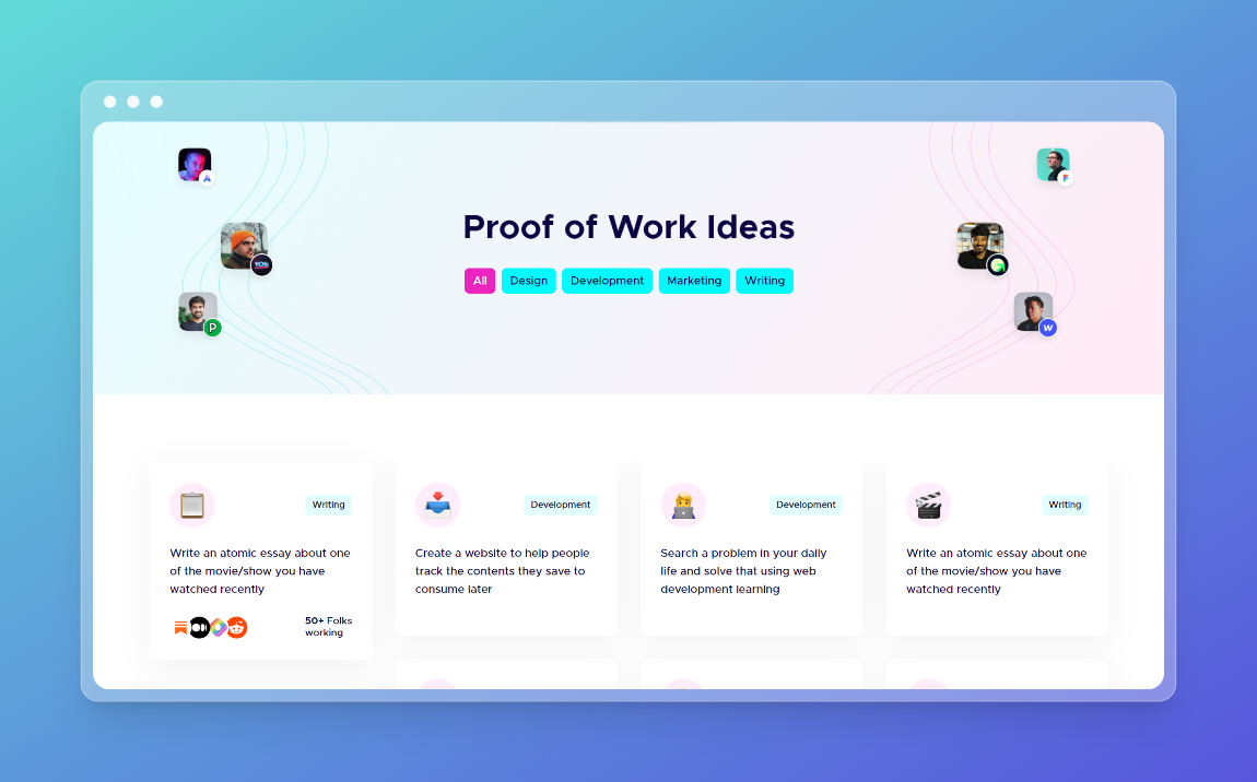 Proof of Work Idea Page || Fueler.io