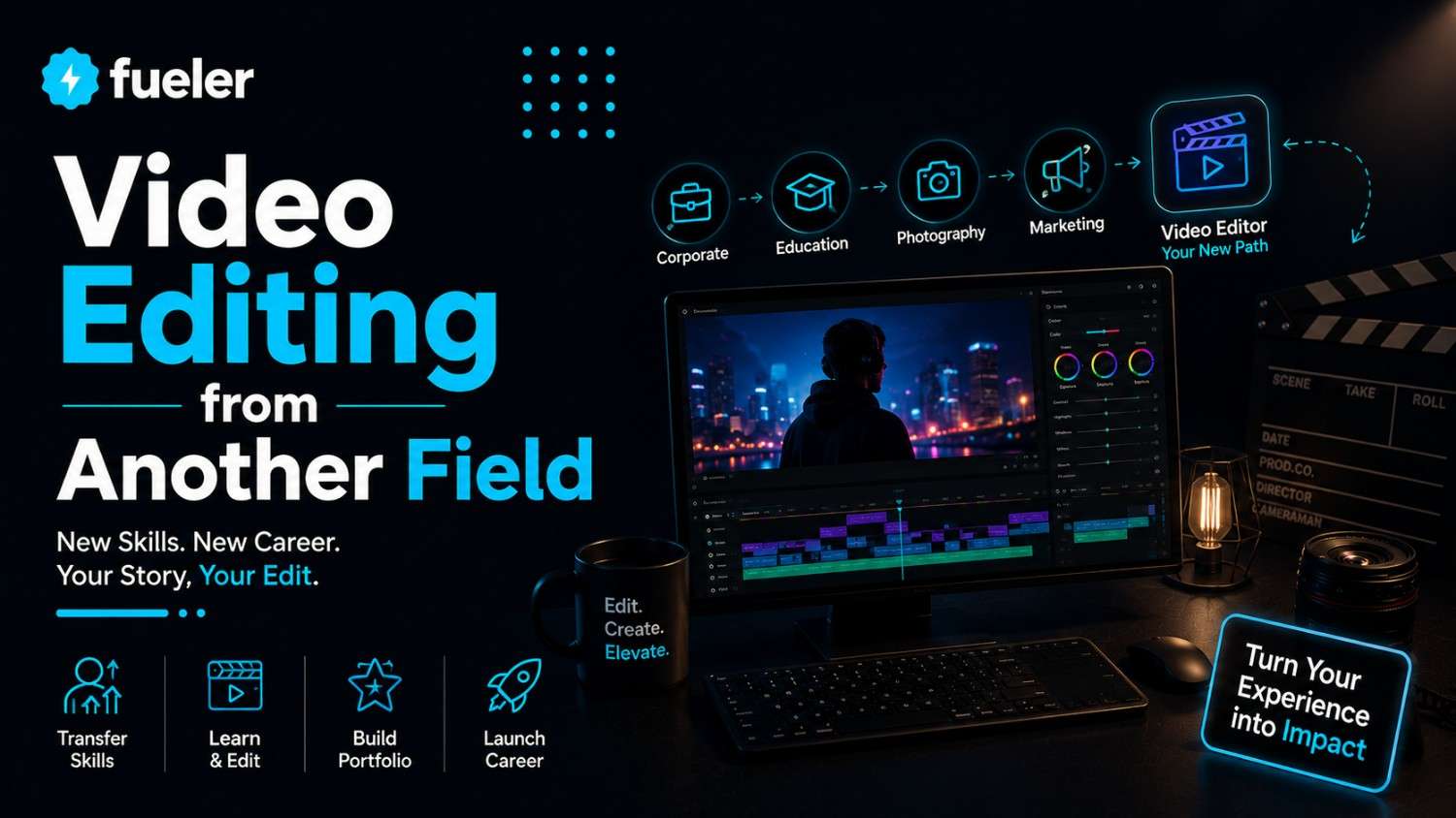 How to Transition Into Video Editing from Another Field