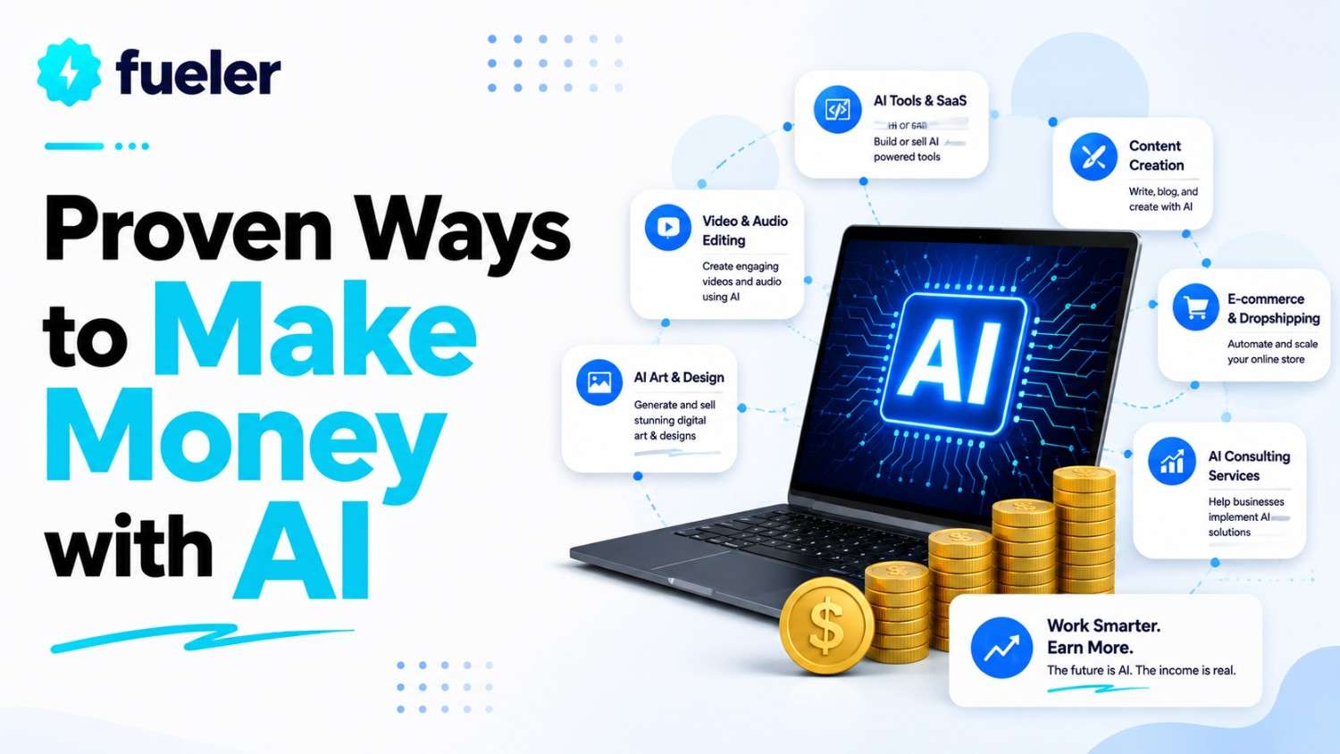 10 Proven Ways to Make Money with AI in 2025