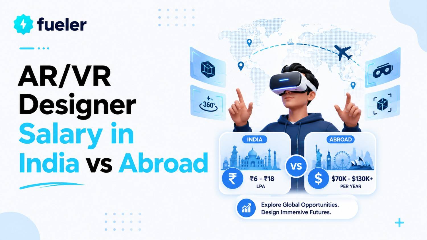 AR/VR Designer Salary 2026: India vs Abroad