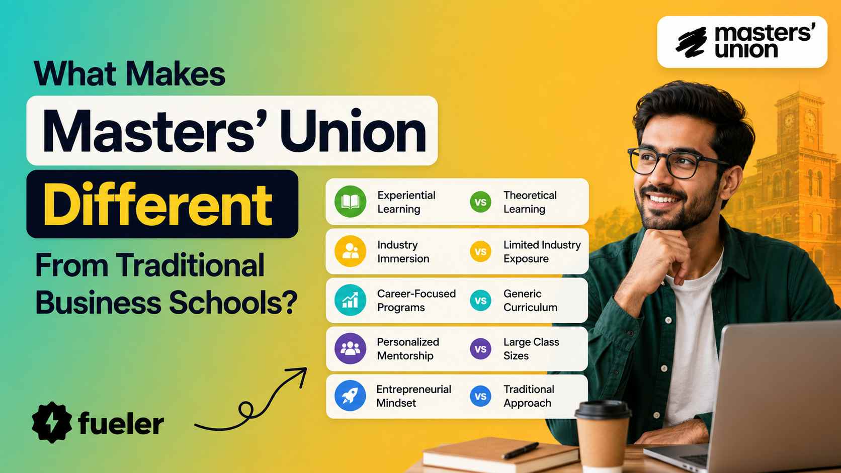 What Makes Masters' Union Different From Traditional Business Schools?