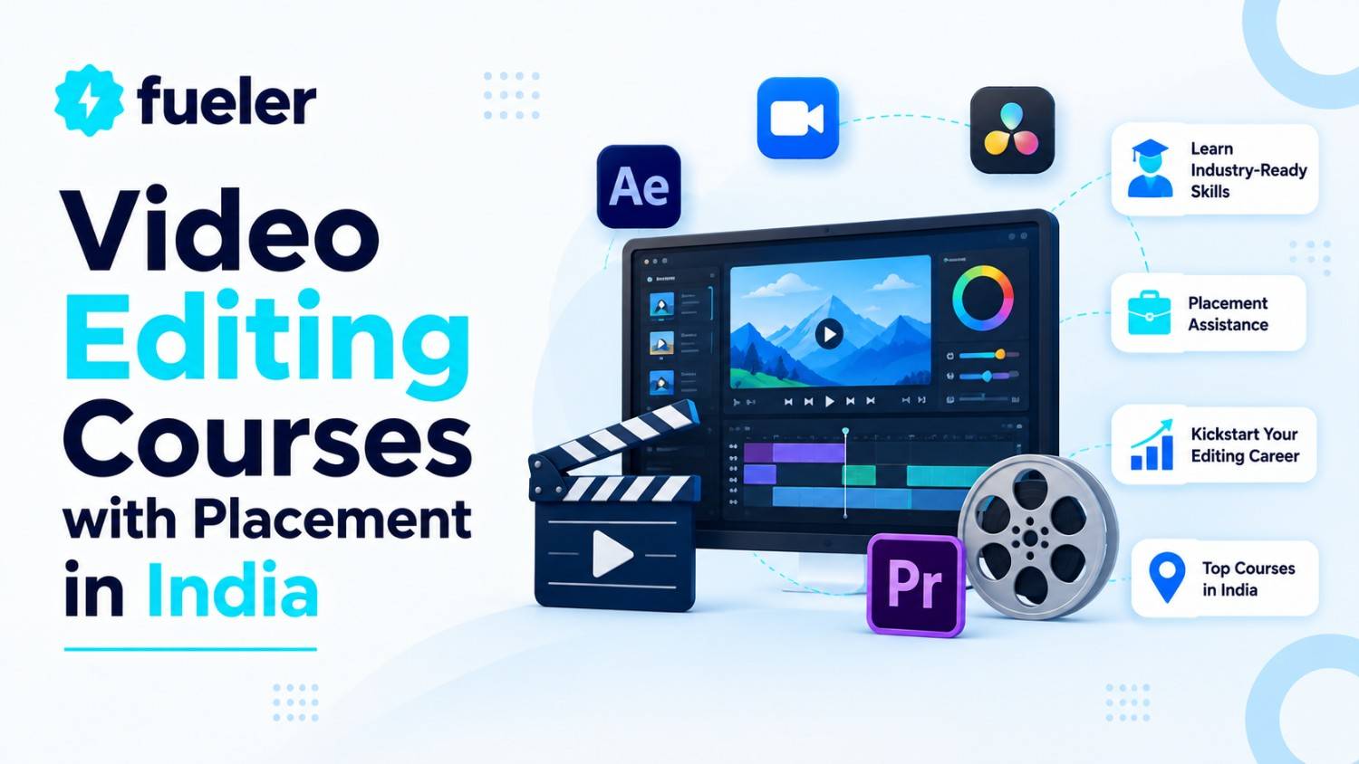 Top 10 Video Editing Courses with Placement in India (2026)