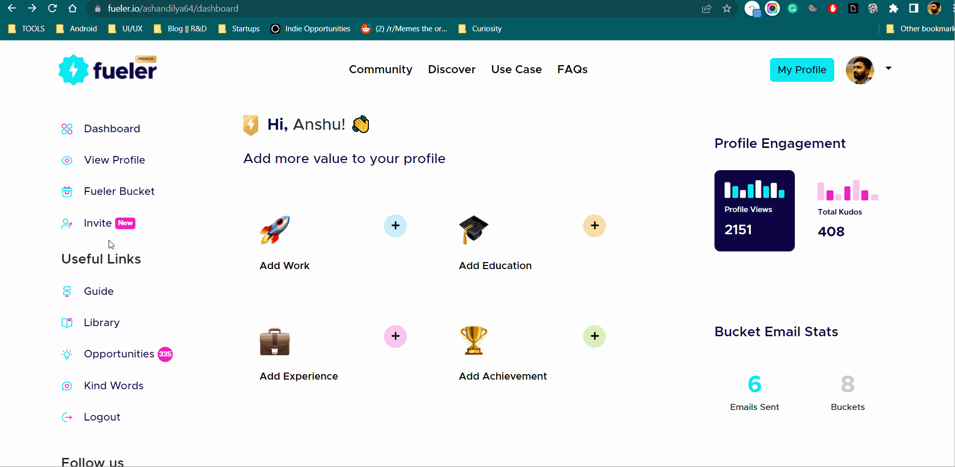 Fueler Invite module || Fueler.io
