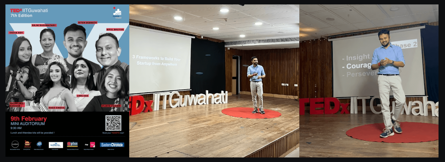 Fueler at TEDxIITGuwahati
